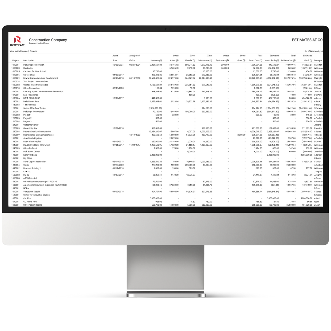 Flex Estimates at Complete